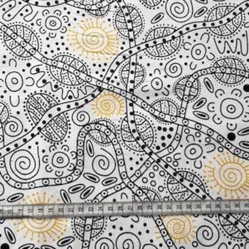 Preview: WHITE BUSH TUCKER Stoff aus Australien